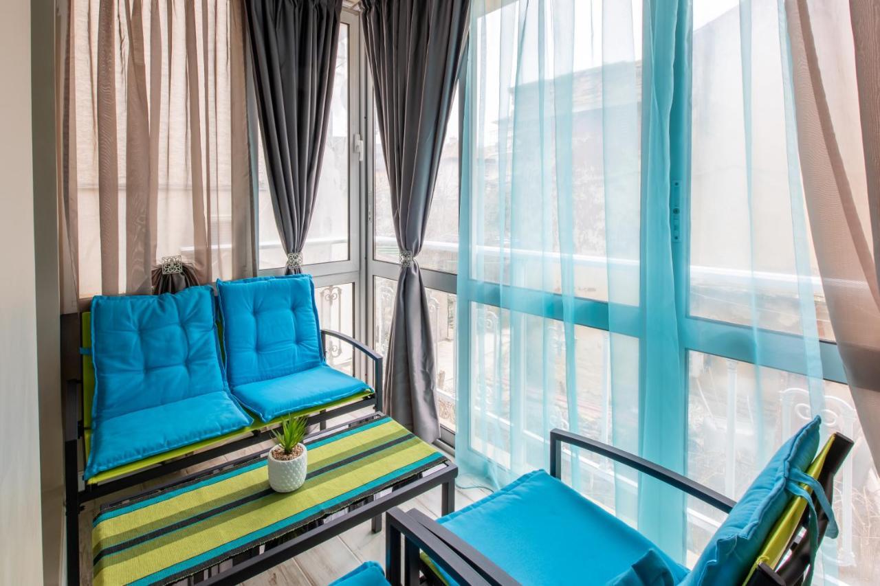 Blue Тerrace Apartment Top Center Βάρνα Εξωτερικό φωτογραφία