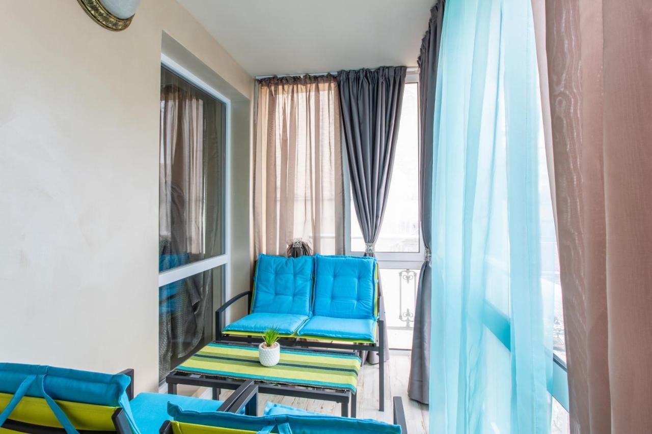 Blue Тerrace Apartment Top Center Βάρνα Εξωτερικό φωτογραφία