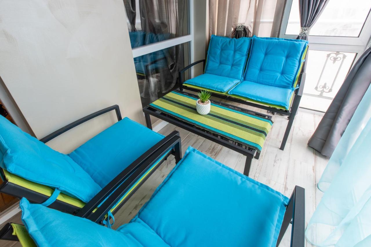 Blue Тerrace Apartment Top Center Βάρνα Εξωτερικό φωτογραφία